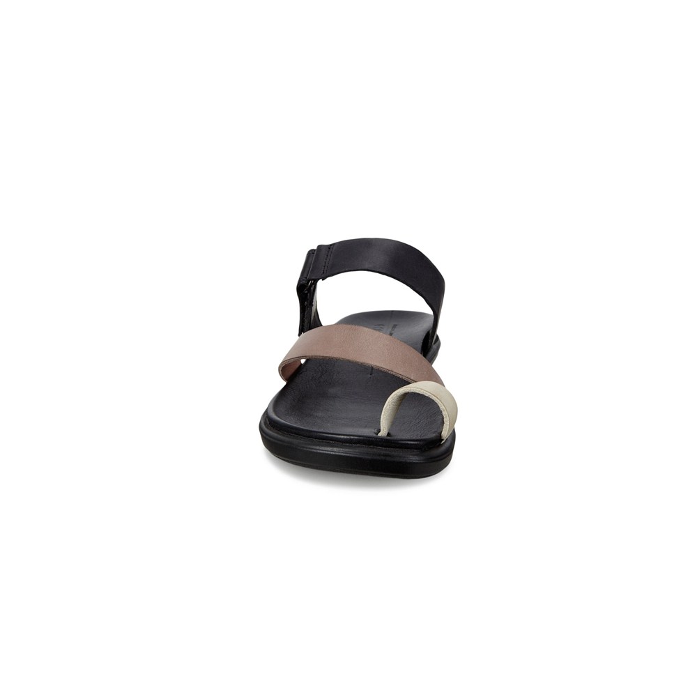 Sandalias Mujer - ECCO Simpil Flat Toe-Loop - Negros - ECJ326045